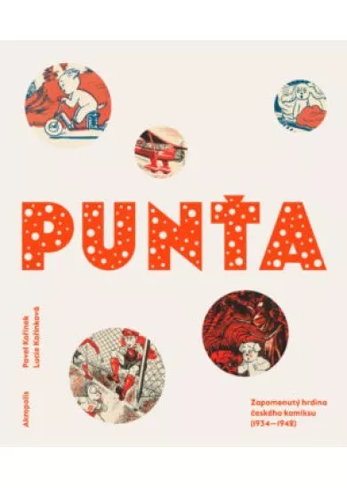 Punťa (2x kniha) - Zapomenutý hrdina českého komiksu (19341942)