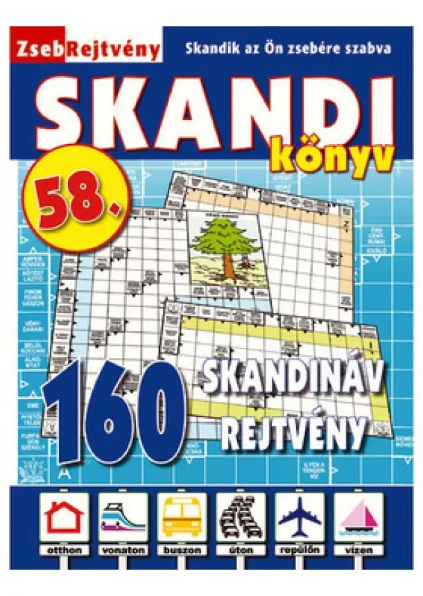 Zsebrejtvény Skandi könyv 58.