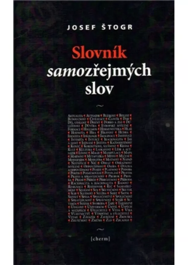 Josef Štogr - Slovník samozřejmých slov