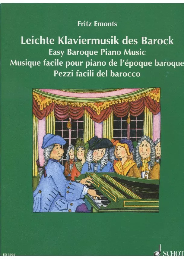 Fritz Emonts - Leichte Klaviermusik des Barock/Easy Baroque Piano Music