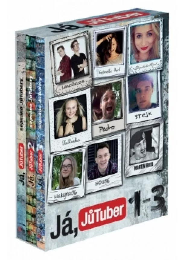 sepsáno JůTubery - Já, JůTuber 1-3 BOX