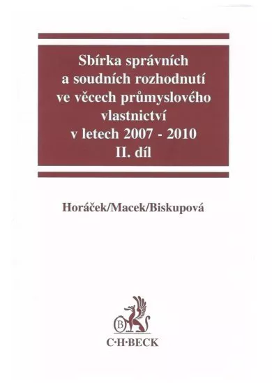 Sbírka správních a soudních rozhodnutí ve věcech průmyslového vlastnictví