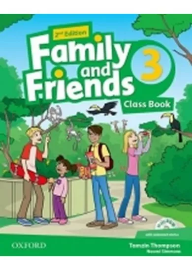 Family and Friends New 3 Class Book 2nd edition + Multirom