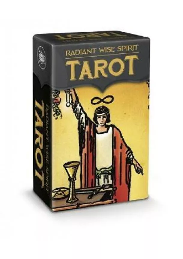 Edward Waite, Pamela Colman Smith - Radiant Wise Spirit Tarot - Mini Tarot - 78 Tarot Cards with Instruction