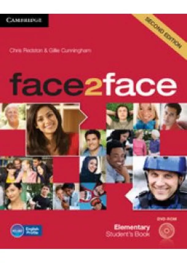 Chris Redston, Gillie Cunningham - Face 2 Face New Elementary Student´s Book +  DVD - rom