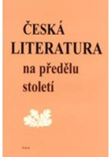 Česká literatura na předělu století