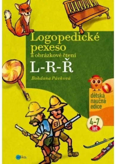 Logopedické pexeso a obrázkové čtení L-R-Ř