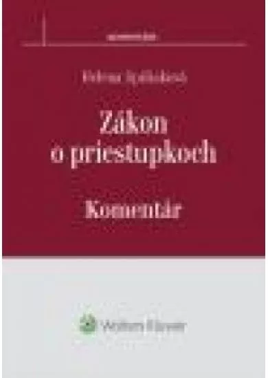 Zákon o priestupkoch - komentár