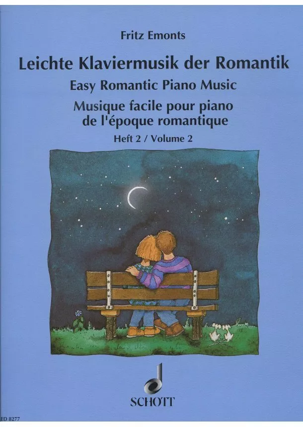 Fritz Emonts - Leichte Klaviermusik der Romantik / easy romantic piano music - Heft 2 / Volume 2