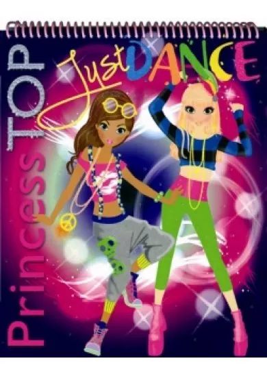 Princess TOP Just Dance (bordová)