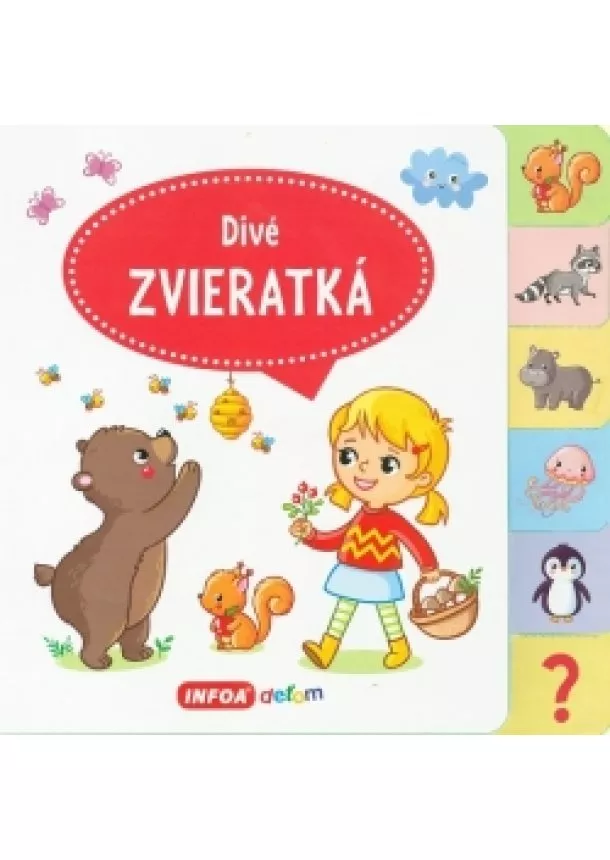 autor neuvedený - Divé zvieratká - Veľká knižka so záložkami