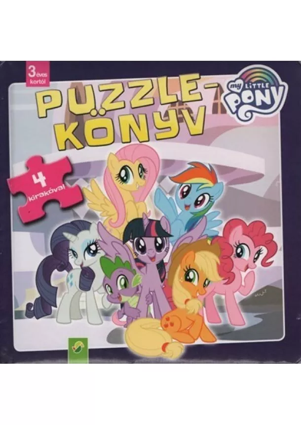 Puzzle-Könyv - My Little Pony: Puzzle-könyv - 4 kirakóval