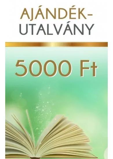 Ajándékutalvány 5000 forint