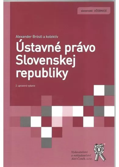 Ústavné právo Slovenskej republiky - 2. vydanie