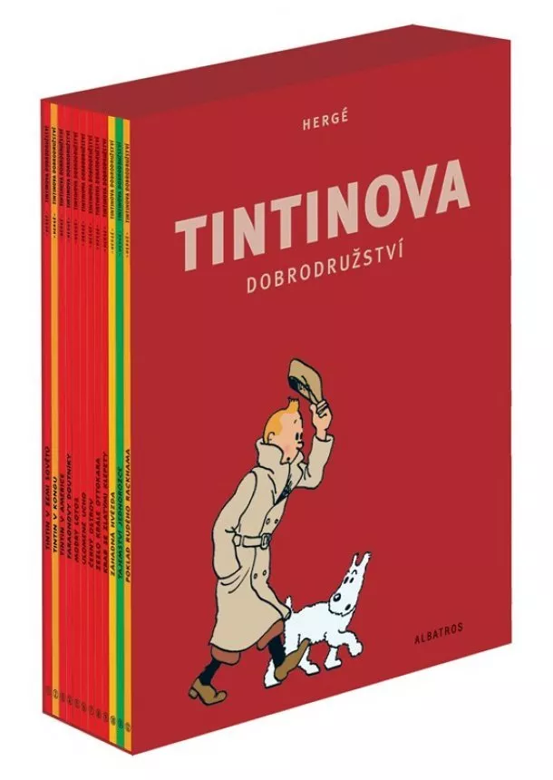 Hergé - Tintinova dobrodružství - kompletní vydání 1-12