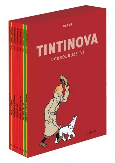 Tintinova dobrodružství - kompletní vydání 1-12