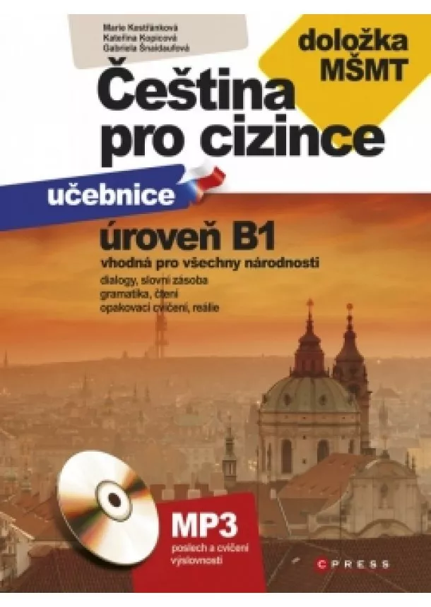 Gabriela Šnaidaufová, Kateřina Kopicová, Marie Boccou Kestřánková - Čeština pro cizince B1