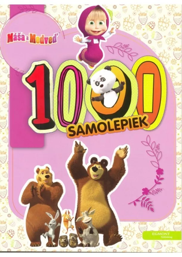 autor neuvedený - Máša a medveď - 1000 samolepiek