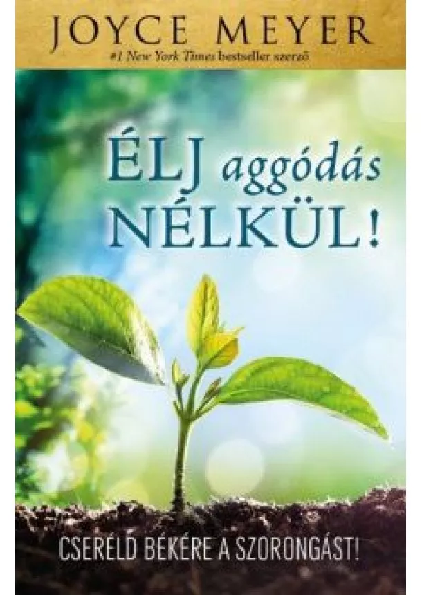 Joyce Meyer - Élj aggódás nélkül! /Cseréld békére a szorongást!