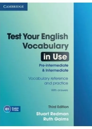 Test Your English Vocabulary in Use Pre-