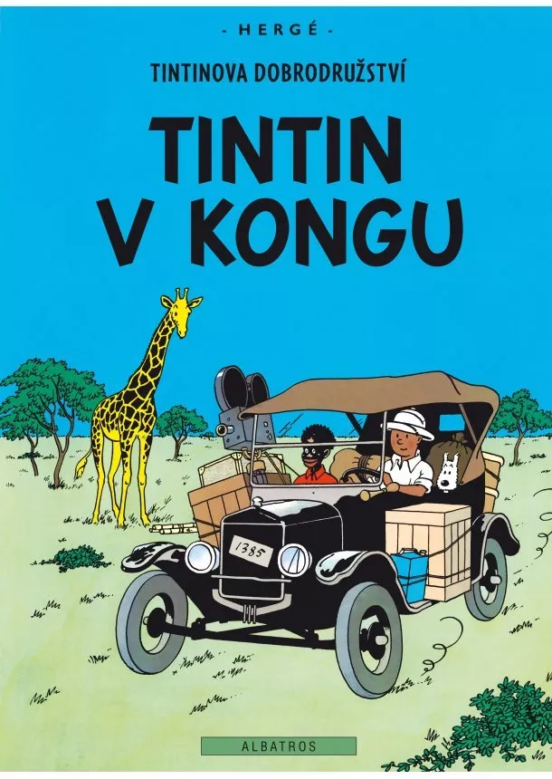 Hergé - Tintin (2) - Tintin v Kongu