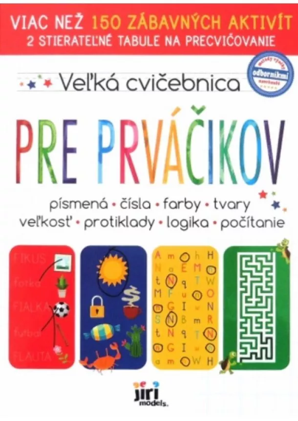 Veľká cvičebnica pre prváčikov - Viac než 150 zábavných aktivít