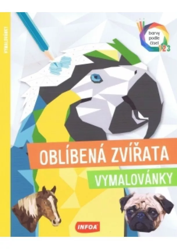 autor neuvedený - Vymalovánky - Oblíbená zvířata