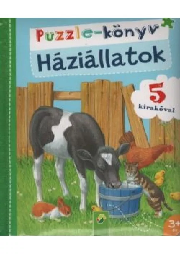 Puzzle-Könyv - Puzzle-könyv: Háziállatok - 5 kirakóval