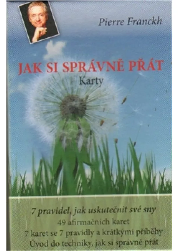 Pierre Franckh - Jak si správně přát - karty