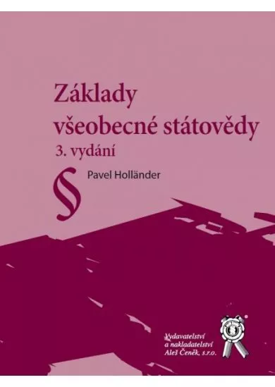 Základy všeobecné státovědy - 3. vydání