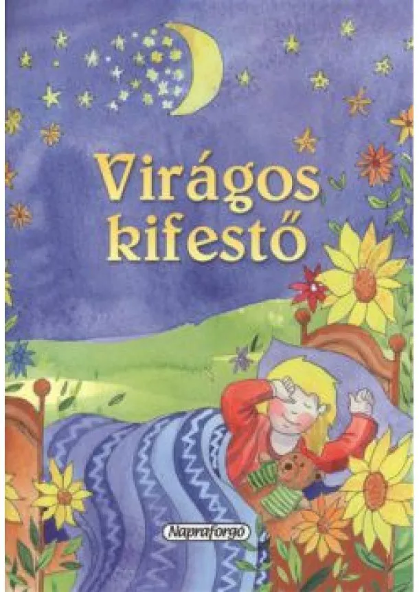 Kifestő - Virágos kifestő