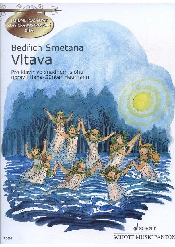 Bedřich Smetana - Vltava - pro klavír ve snadném slohu