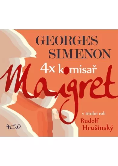 4x komisař Maigret - 4CD