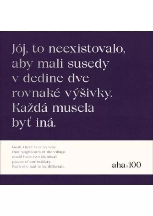 Tomáš Kompaník - Aha100