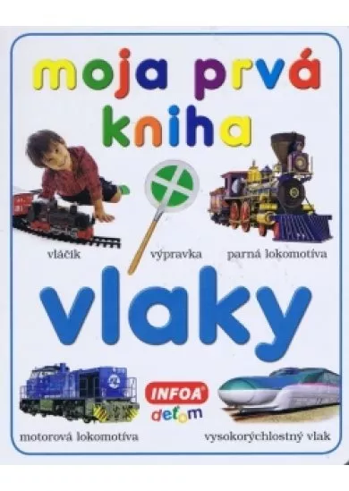 Moja prvá kniha - vlaky