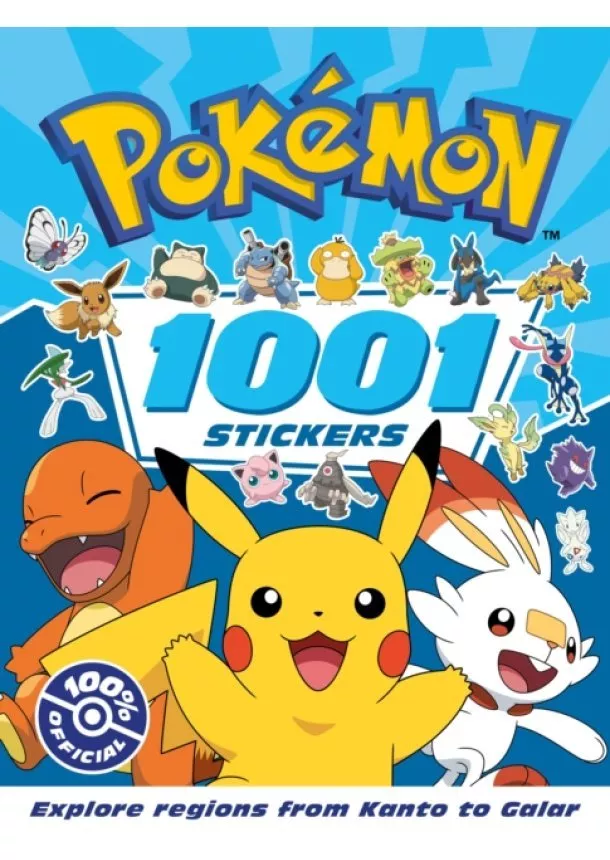  Pokemon - Pokemon: 1001 Stickers