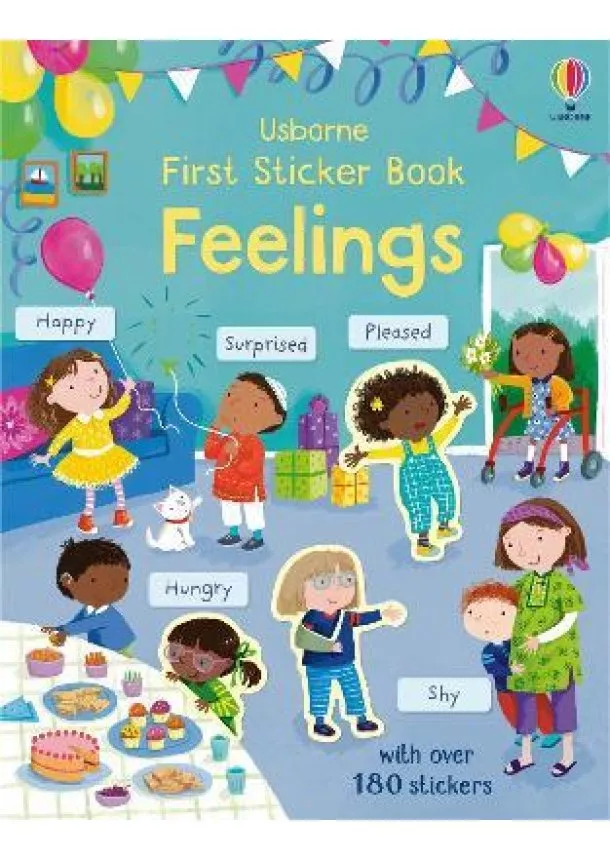 Holly Bathie - First Sticker Book Feelings