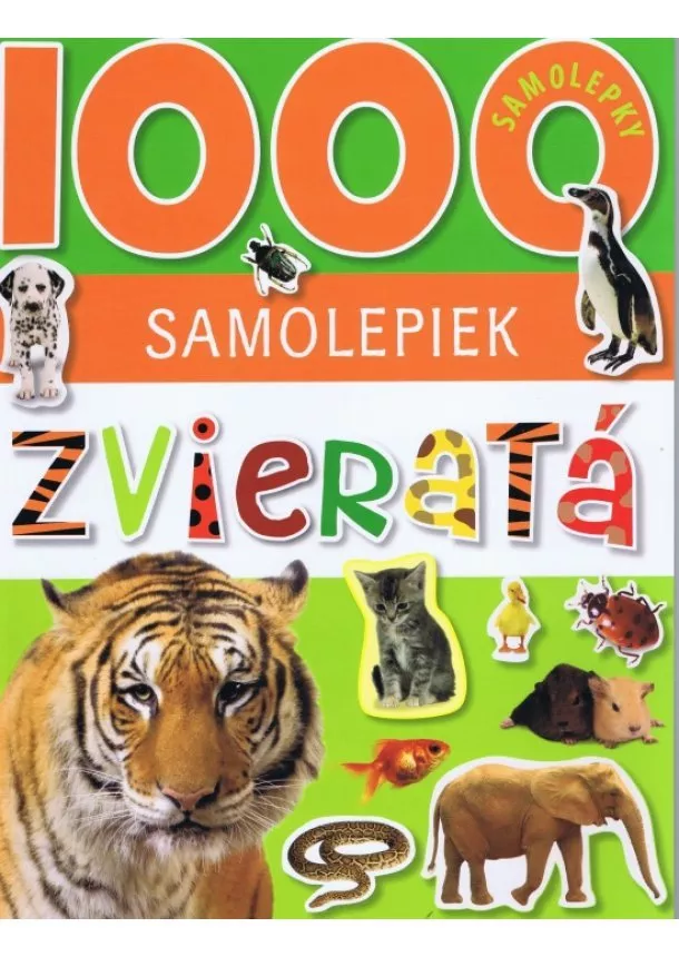 autor neuvedený - Zvieratá - 1000 samolepiek