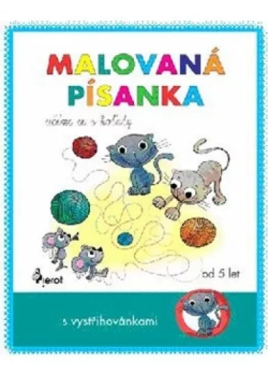 Malovaná písanka - učíme se s koťaty