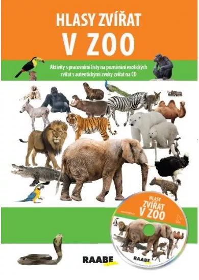 Hlasy zvířat v ZOO + CD