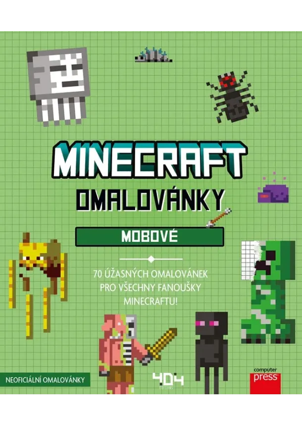 Kolektiv - Omalovánky Minecraft - Mobové