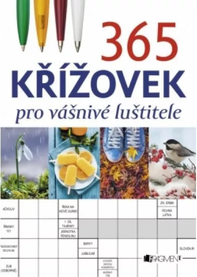 365 křížovek pro vášnivé luštitele