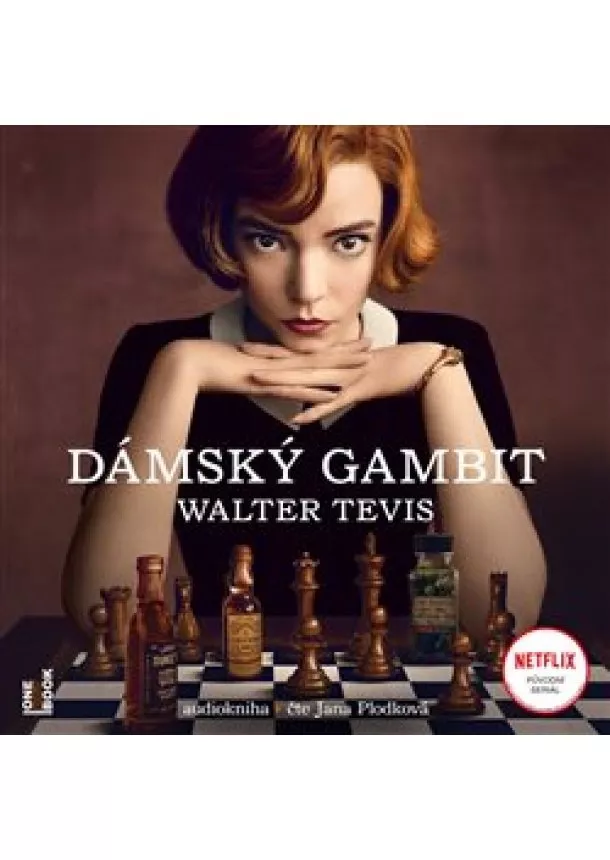 Walter Tevis - Dámský gambit (1x Audio na CD - MP3)