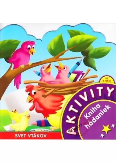 Aktivity-Svet vtákov-kniha hádaniek