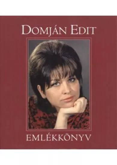 DOMJÁN EDIT EMLÉKKÖNYV