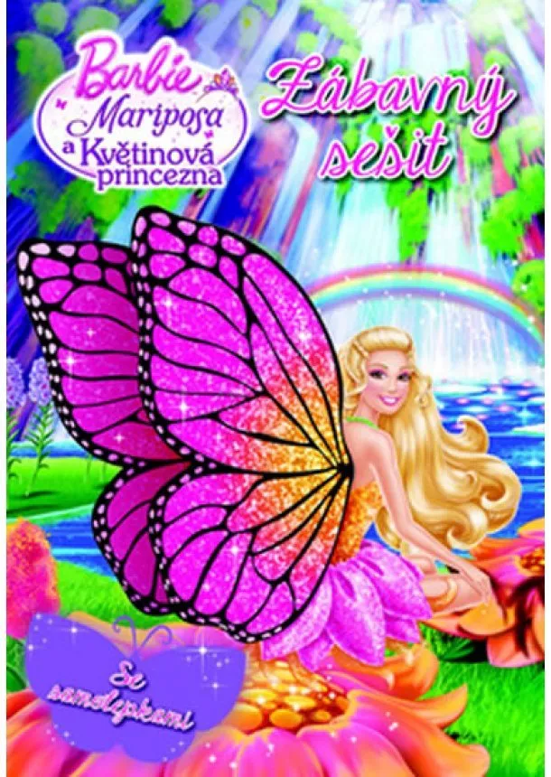 Mattel - Barbie - Mariposa a květinová princezna - zábavný sešit