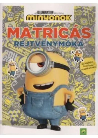 Minyonok: Matricás rejtvénymóka