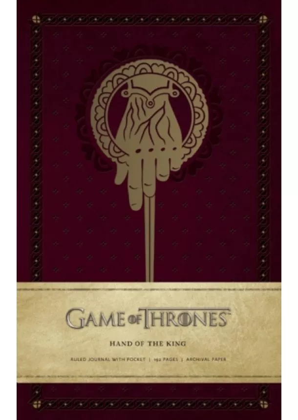 . HBO - Game of Thrones  Kings Hand Journal Ruled Journal 1