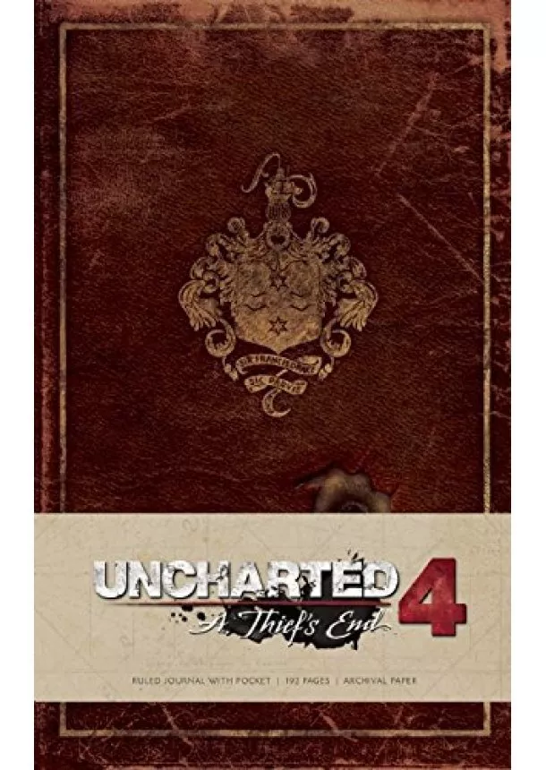 Uncharted Hardcover Ruled Journal