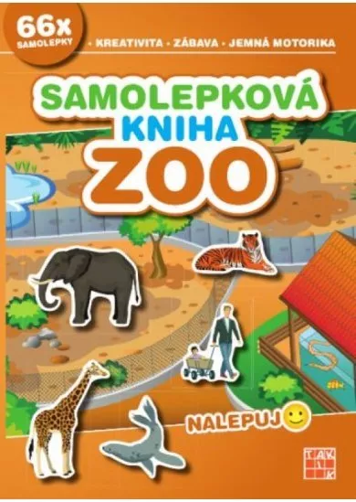 Samolepková kniha - ZOO